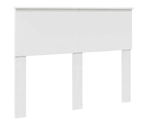 Galvgalis Ar Galvas Klāju Balts 135 Cm Inženierijas Koks Vidaxl