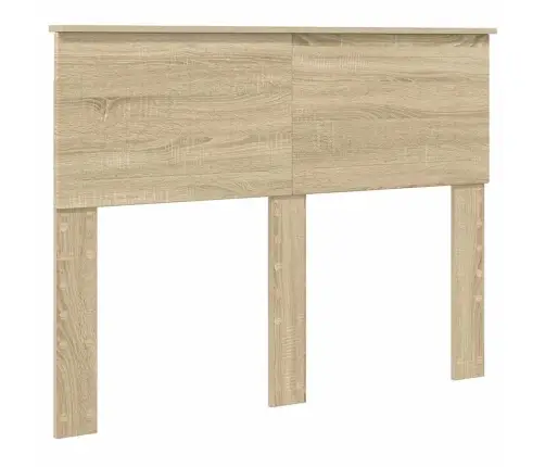 Galvūgalis Su Galvūgalio Sonoma Ąžuolas 135 Cm Apdirbta Mediena