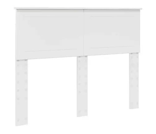 Galvgalis Spīdīga Balta 135 Cm Inženierijas Koks Vidaxl