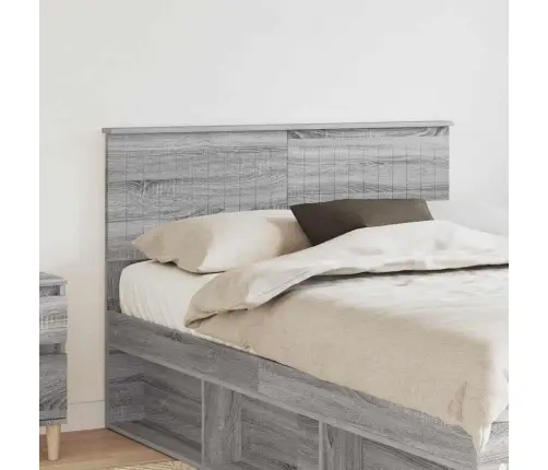 Galvgalis Pelēks Sonoma 135 Cm Inženierijas Koks Vidaxl