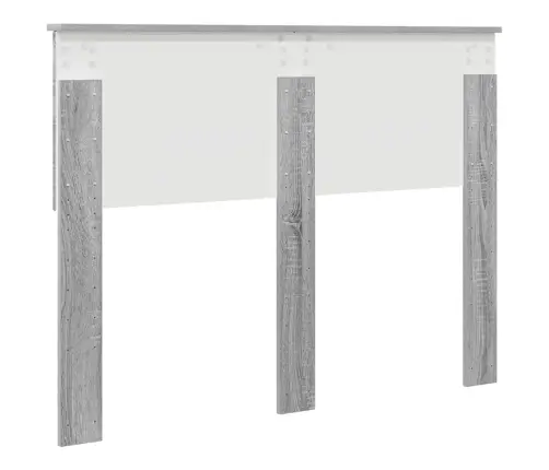 Galvgalis Pelēks Sonoma 135 Cm Inženierijas Koks Vidaxl