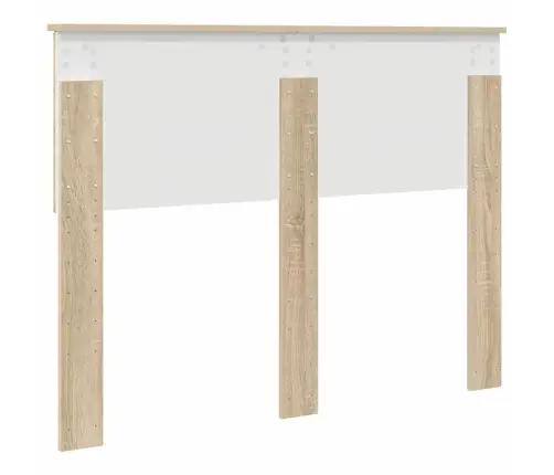 Galvgalis Ar Galvas Klāju Sonoma Ozols 120 Cm Inženierijas Koks Vidaxl