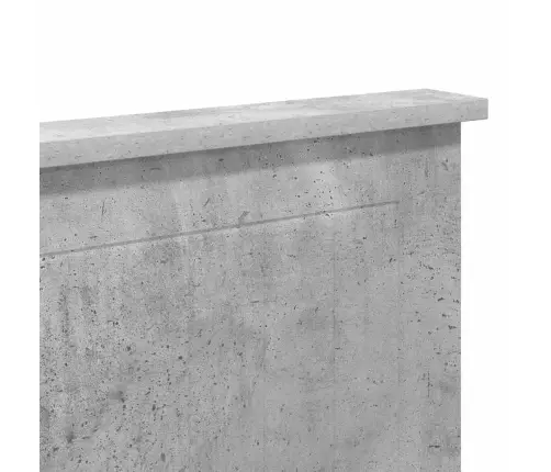 Galvgalis Betona Pelēks 120 Cm Inženierijas Koks Vidaxl