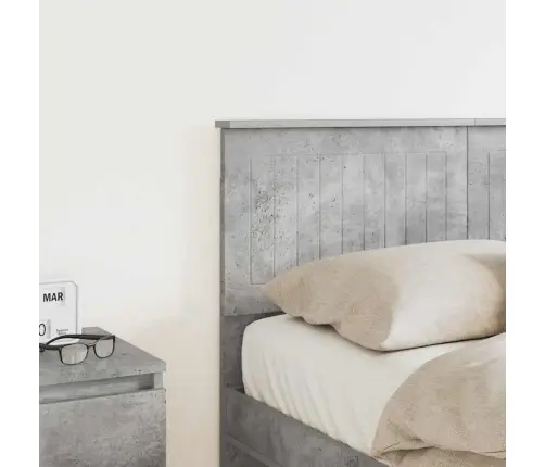 Galvgalis Betona Pelēks 120 Cm Inženierijas Koks Vidaxl