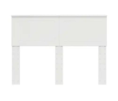 Galvgalis Spīdīga Balta 120 Cm Inženierijas Koks Vidaxl