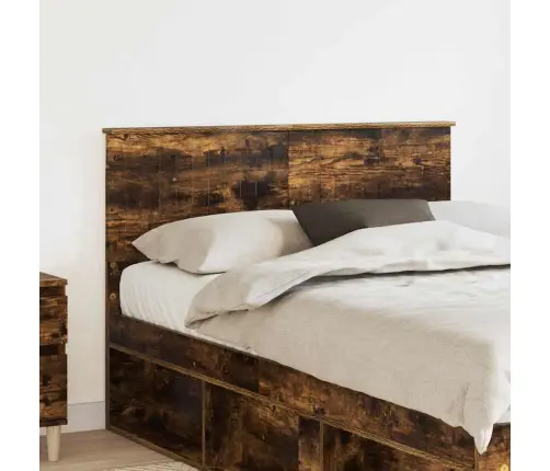 Galvūgalis Su Galvūgalio Rūkyta Ąžuolas 120 Cm Apdirbta Mediena