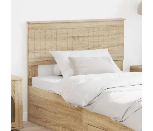 Galvūgalis Su Galvūgalio Sonoma Ąžuolas 100 Cm Apdirbta Mediena