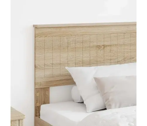 Galvūgalis Su Galvūgalio Sonoma Ąžuolas 100 Cm Apdirbta Mediena