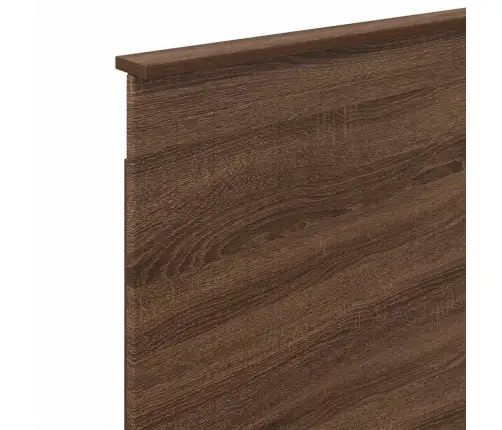 Galvgalis Ar Galvas Klāju Brūns Ozols 90 Cm Inženierijas Koks Vidaxl