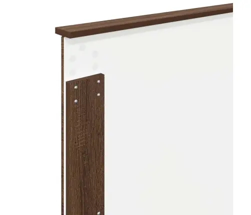 Galvgalis Ar Galvas Klāju Brūns Ozols 90 Cm Inženierijas Koks Vidaxl