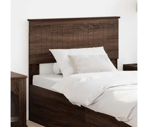 Galvgalis Ar Galvas Klāju Brūns Ozols 90 Cm Inženierijas Koks Vidaxl