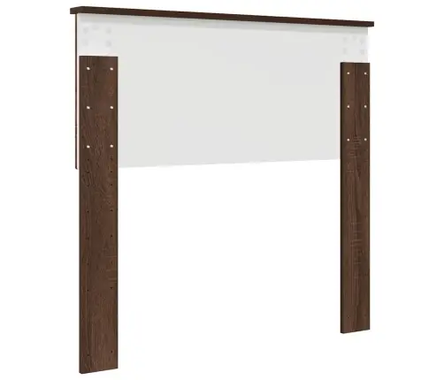 Galvgalis Ar Galvas Klāju Brūns Ozols 90 Cm Inženierijas Koks Vidaxl