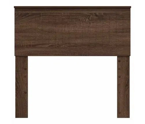 Galvgalis Ar Galvas Klāju Brūns Ozols 90 Cm Inženierijas Koks Vidaxl