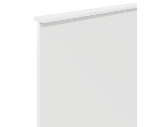 Galvgalis Ar Galvas Klāju Balts 80 Cm Inženierijas Koks Vidaxl