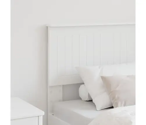 Galvgalis Ar Galvas Klāju Balts 80 Cm Inženierijas Koks Vidaxl