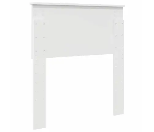 Galvgalis Ar Galvas Klāju Balts 80 Cm Inženierijas Koks Vidaxl