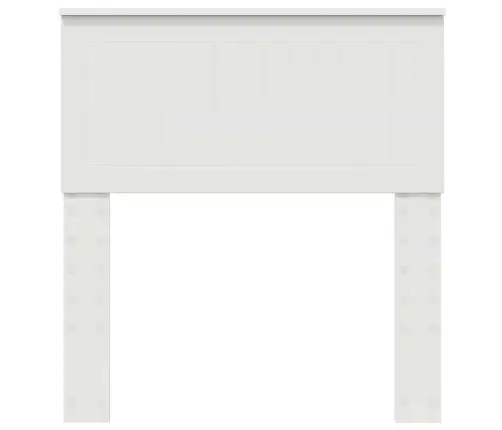 Galvgalis Ar Galvas Klāju Balts 80 Cm Inženierijas Koks Vidaxl