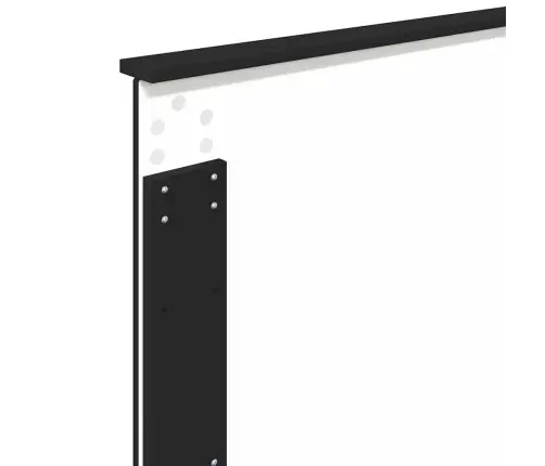 Galvgalis Melns Ozolkoks 80 Cm Inženierijas Koks Vidaxl