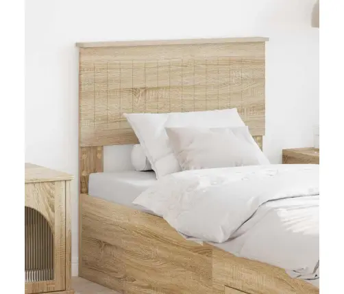 Galvgalis Ar Galvas Klāju Sonoma Ozols 80 Cm Inženierijas Koks Vidaxl