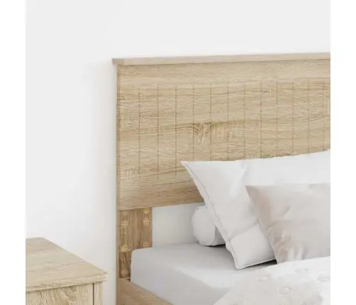 Galvgalis Ar Galvas Klāju Sonoma Ozols 80 Cm Inženierijas Koks Vidaxl