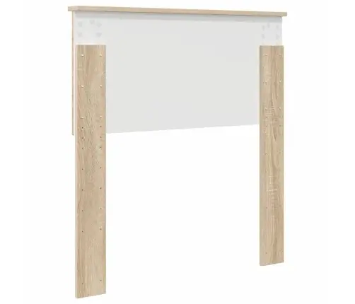 Galvgalis Ar Galvas Klāju Sonoma Ozols 80 Cm Inženierijas Koks Vidaxl