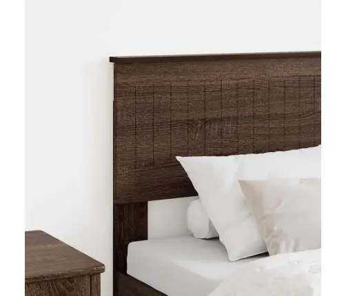 Galvūgalis Su Galvūgalio Rudas Ąžuolas 80 Cm Apdirbta Mediena