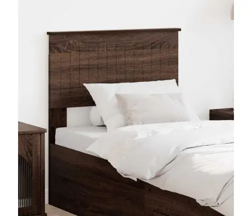 Galvūgalis Su Galvūgalio Rudas Ąžuolas 75 Cm Apdirbta Mediena