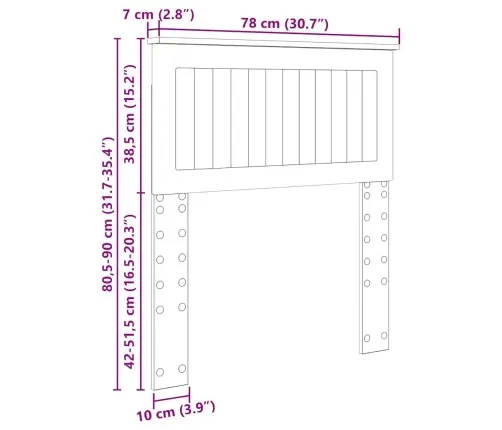 Galvūgalis Amatininkų Ąžuolas 75 Cm Apdirbta Mediena