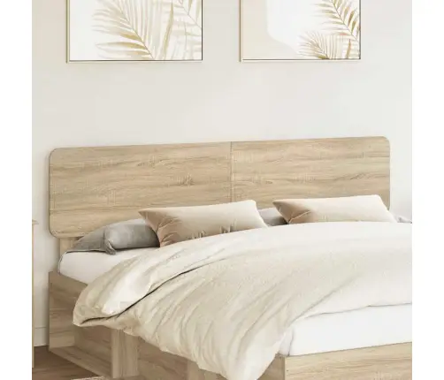 Galvgalis Ar Galvas Klāju Sonoma Ozols 200 Cm Inženierijas Koks Vidaxl