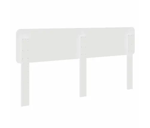 Galvgalis Ar Galvas Klāju Balts 180 Cm Inženierijas Koks Vidaxl