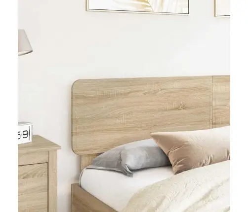 Galvgalis Ar Galvas Klāju Sonoma Ozols 180 Cm Inženierijas Koks Vidaxl