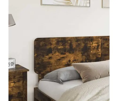 Galvgalis Ar Galvas Klāju Dūmaka Ozols 180 Cm Inženierijas Koks Vidaxl