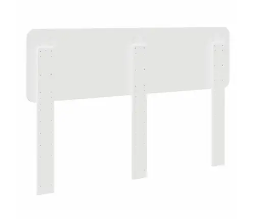 Galvgalis Ar Galvas Klāju Balts 150 Cm Inženierijas Koks Vidaxl