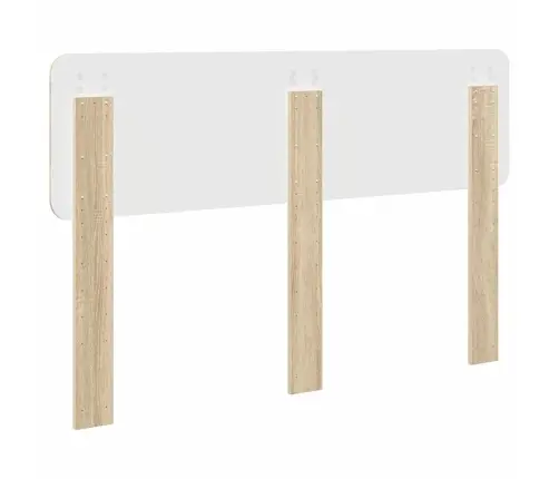 Galvgalis Ar Galvas Klāju Sonoma Ozols 150 Cm Inženierijas Koks Vidaxl