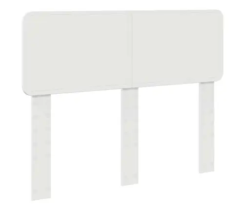 Galvgalis Ar Galvas Klāju Balts 135 Cm Inženierijas Koks Vidaxl