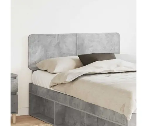 Galvgalis Betona Pelēks 135 Cm Inženierijas Koks Vidaxl