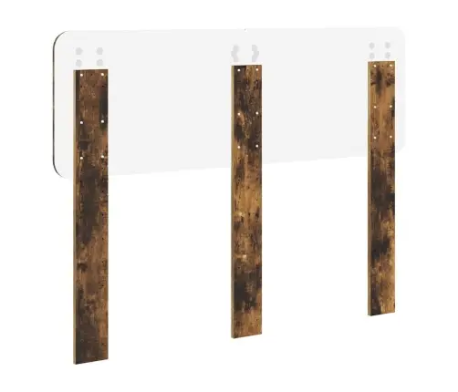 Galvūgalis Su Galvūgalio Rūkyta Ąžuolas 135 Cm Apdirbta Mediena