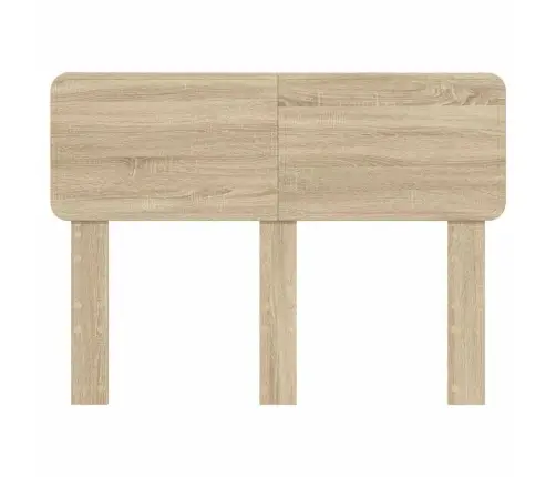 Galvgalis Ar Galvas Klāju Sonoma Ozols 120 Cm Inženierijas Koks Vidaxl