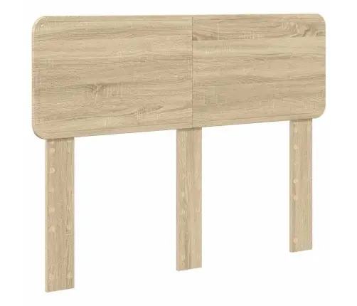 Galvgalis Ar Galvas Klāju Sonoma Ozols 120 Cm Inženierijas Koks Vidaxl