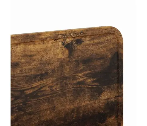 Galvgalis Ar Galvas Klāju Dūmaka Ozols 120 Cm Inženierijas Koks Vidaxl