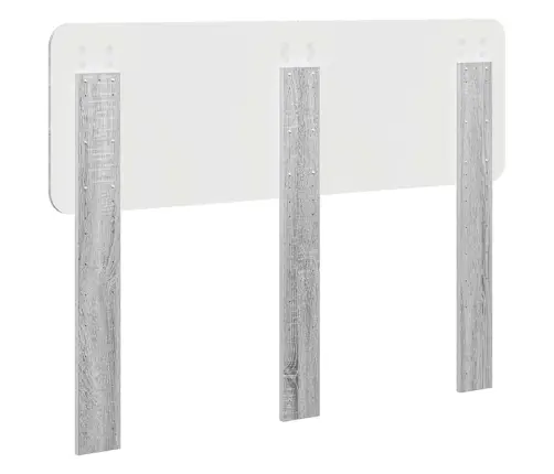 Galvgalis Pelēks Sonoma 120 Cm Inženierijas Koks Vidaxl