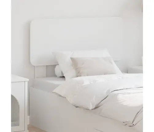 Galvgalis Ar Galvas Klāju Balts 100 Cm Inženierijas Koks Vidaxl