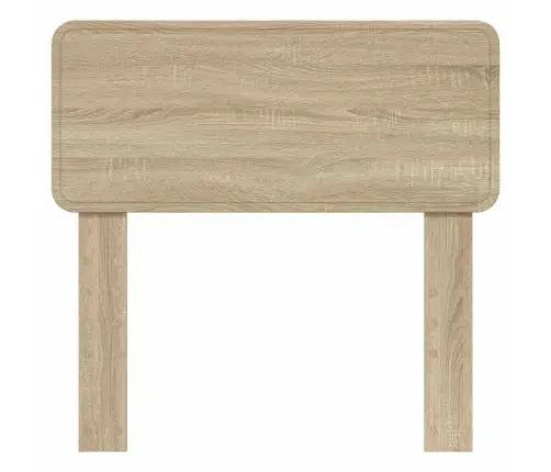 Galvgalis Ar Galvas Klāju Sonoma Ozols 80 Cm Inženierijas Koks Vidaxl