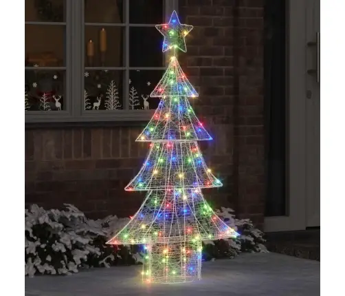 Ziemassvētku Eglīte Su 160 Led Daudzkrāsains 150 Cm Akrils Vidaxl