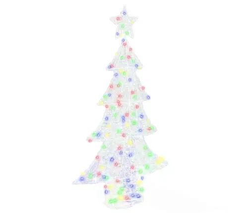 Ziemassvētku Eglīte Su 160 Led Daudzkrāsains 150 Cm Akrils Vidaxl Ziemassvētku Eglīte Su 160 Led Daudzkrāsains 150 Cm Akrils Vidaxl