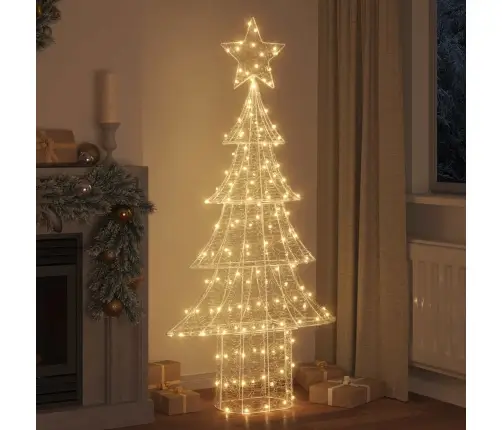 Ziemassvētku Eglīte Su 240 Led Silti Balta 180 Cm Akrils Vidaxl