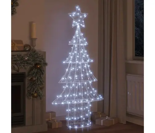 Ziemassvētku Eglīte Su 240 Led Vēsi Balta 180 Cm Akrils Vidaxl