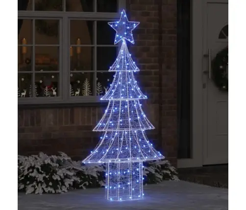 Jõulupuu Koos 240 Led-Iga Sinine 180 Cm Akrüül