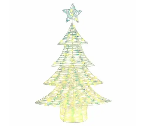 Ziemassvētku Eglīte Su 120 Led Silti Balta 120 Cm Pet Vidaxl