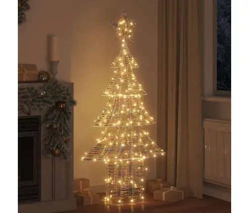 Ziemassvētku Eglīte Su 240 Led Silti Balta 180 Cm Pet Vidaxl